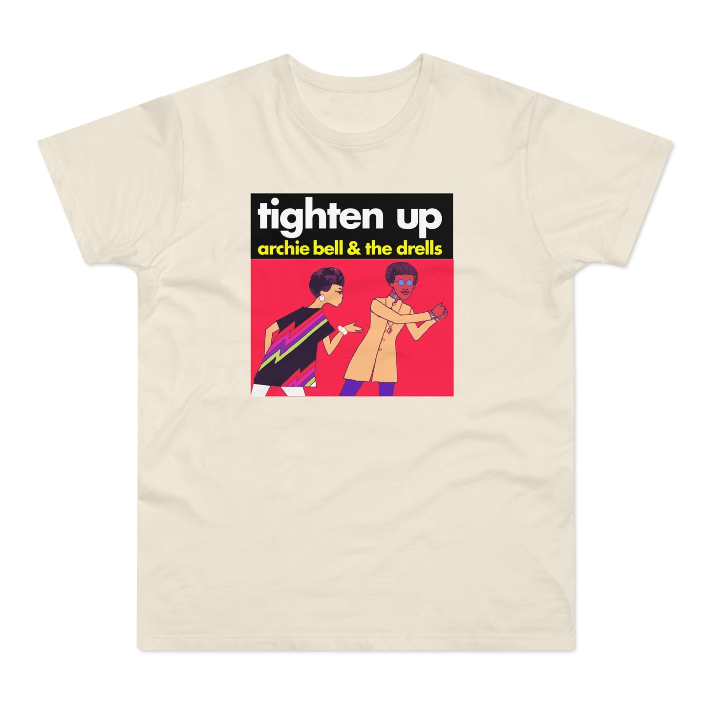 Tighten Up Archie Bell and The Drells T Shirt (Standaard Gewicht)