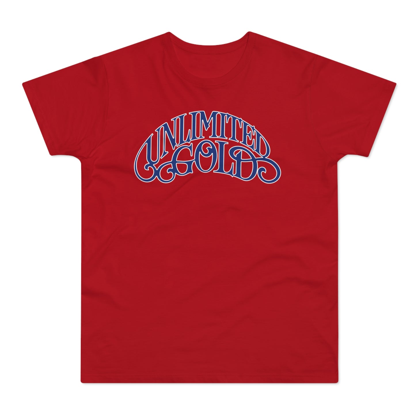 Barry White Unlimited Gold T Shirt (Standaard Gewicht)
