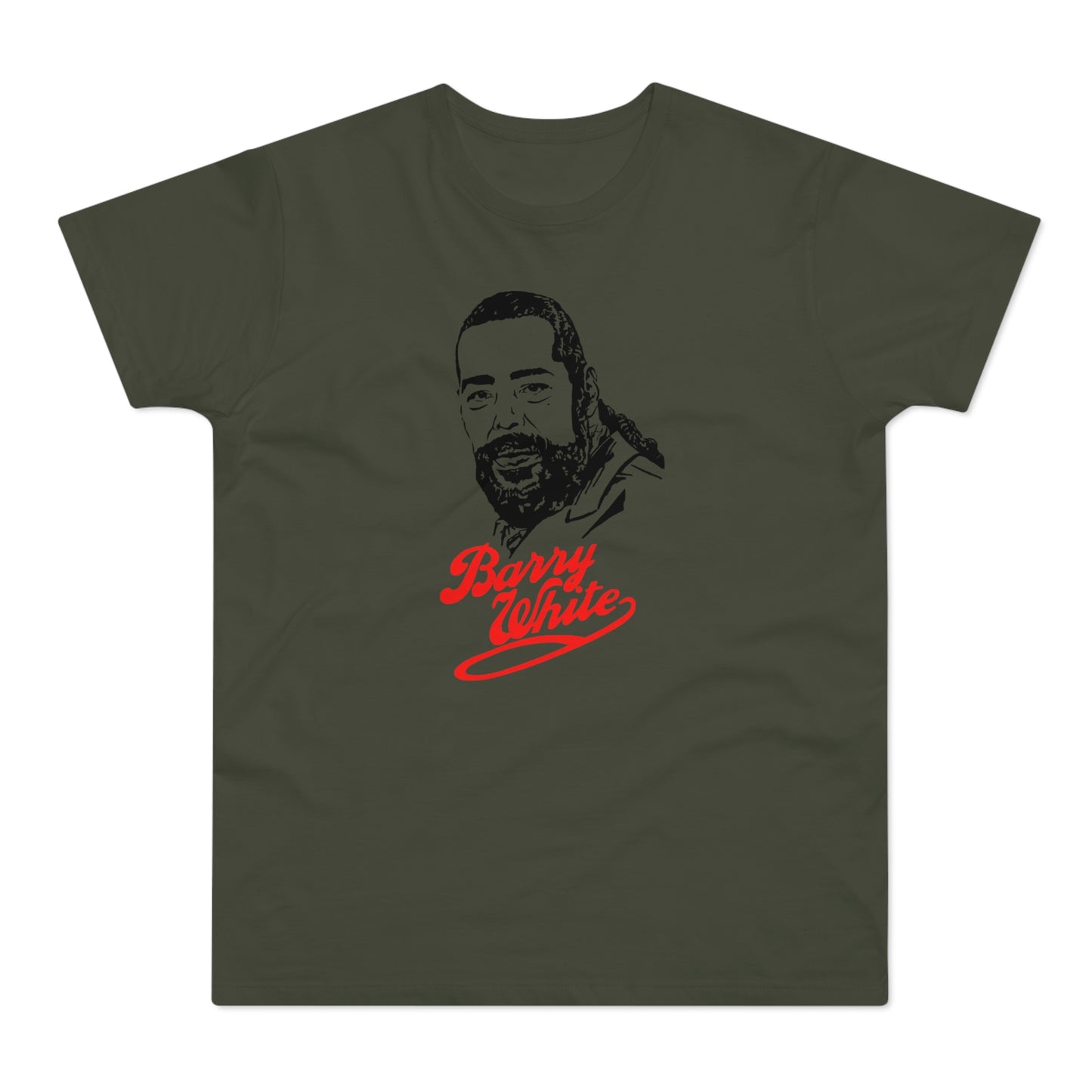 Barry White T Shirt (Standaard Gewicht)