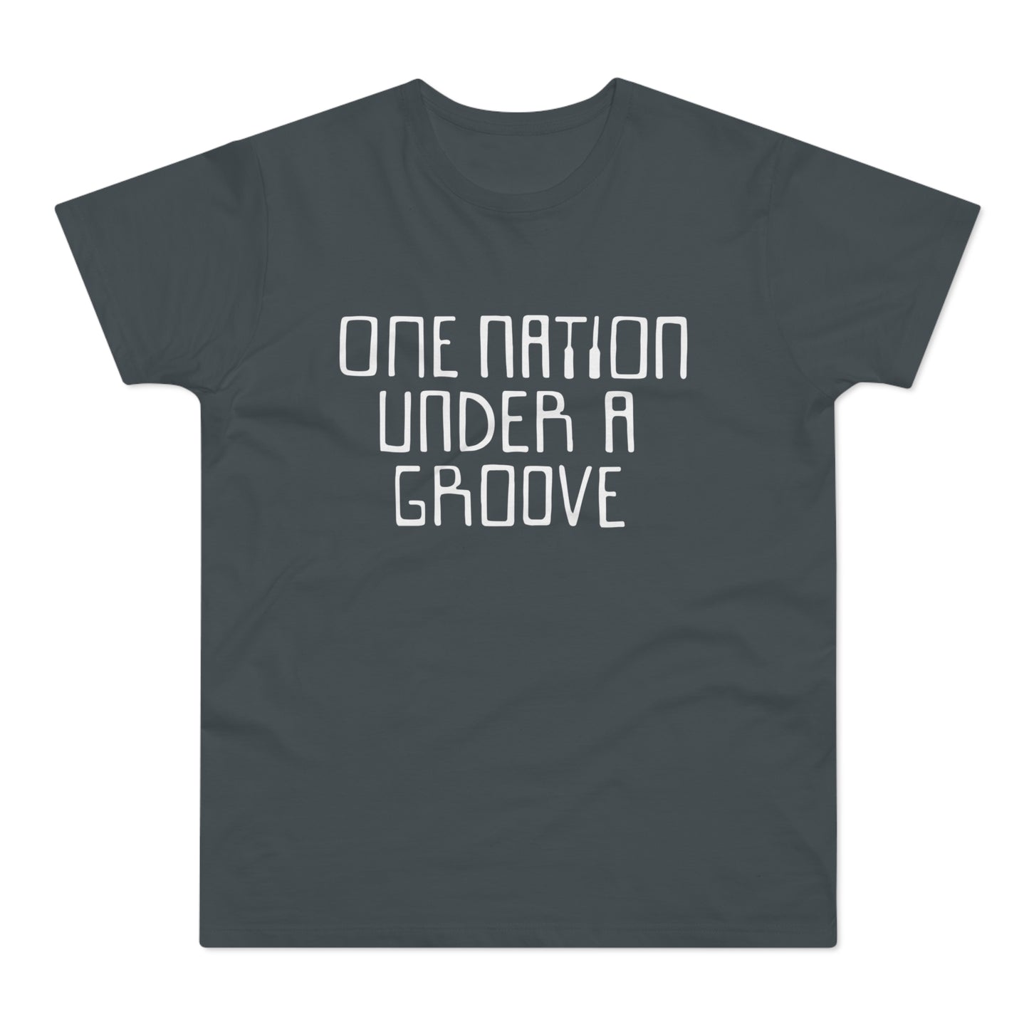 One Nation Under A Groove T Shirt (Standaard Gewicht)