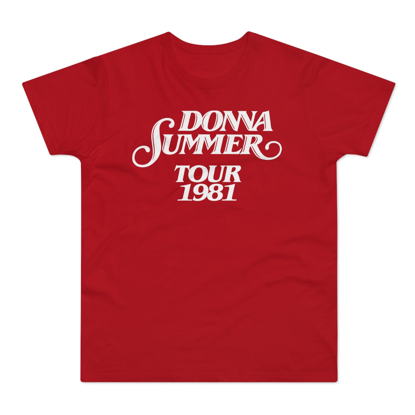 Donna Summer Tour 1981 T Shirt (Standaard Gewicht)