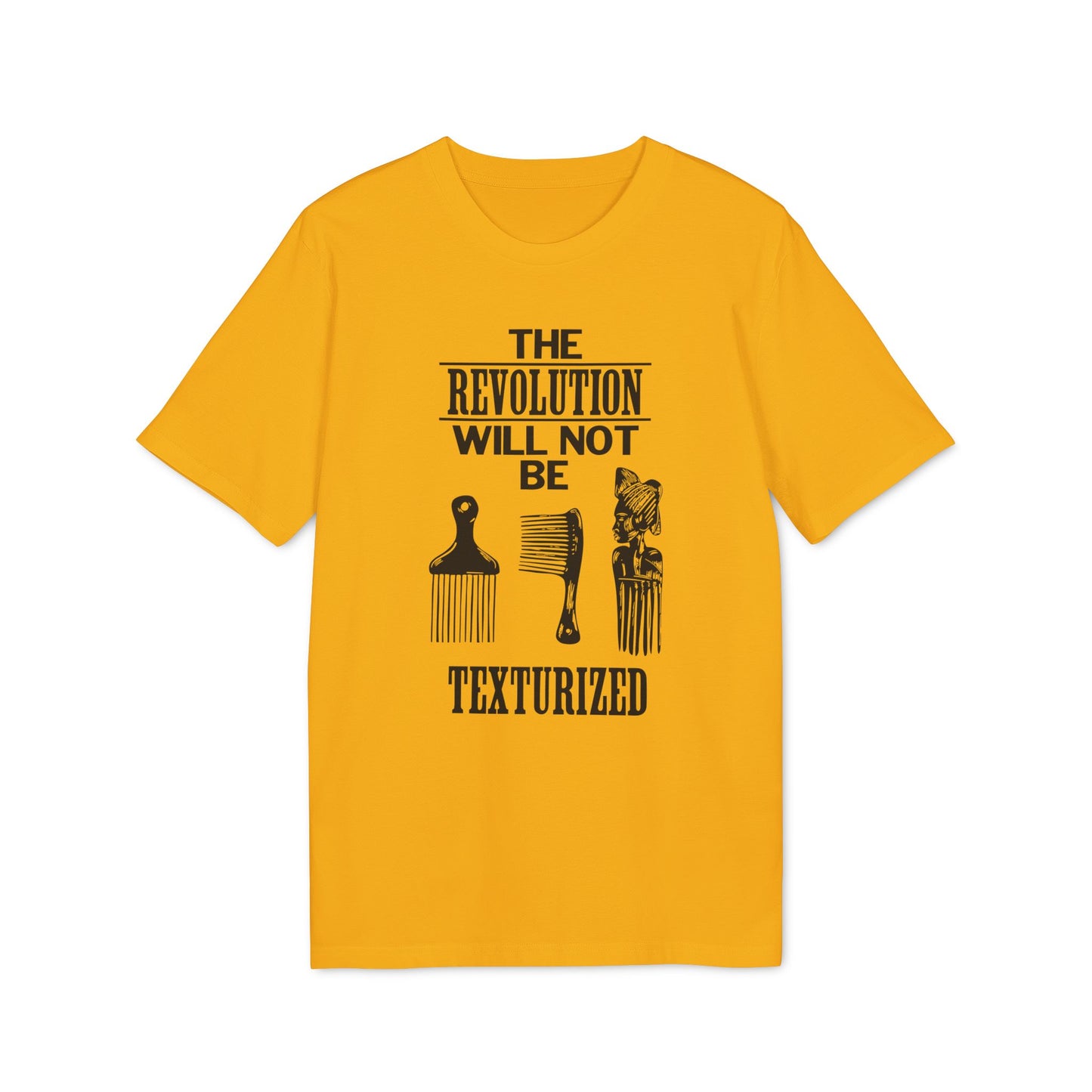 Revolution Will Not Be Texturised T Shirt (Premium Biologisch)