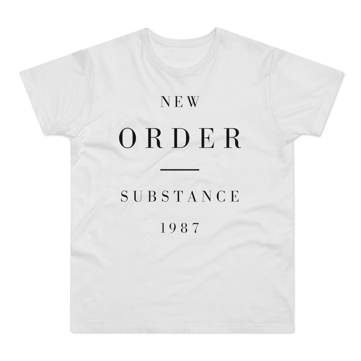 New Order Substance T Shirt (Standaard Gewicht)