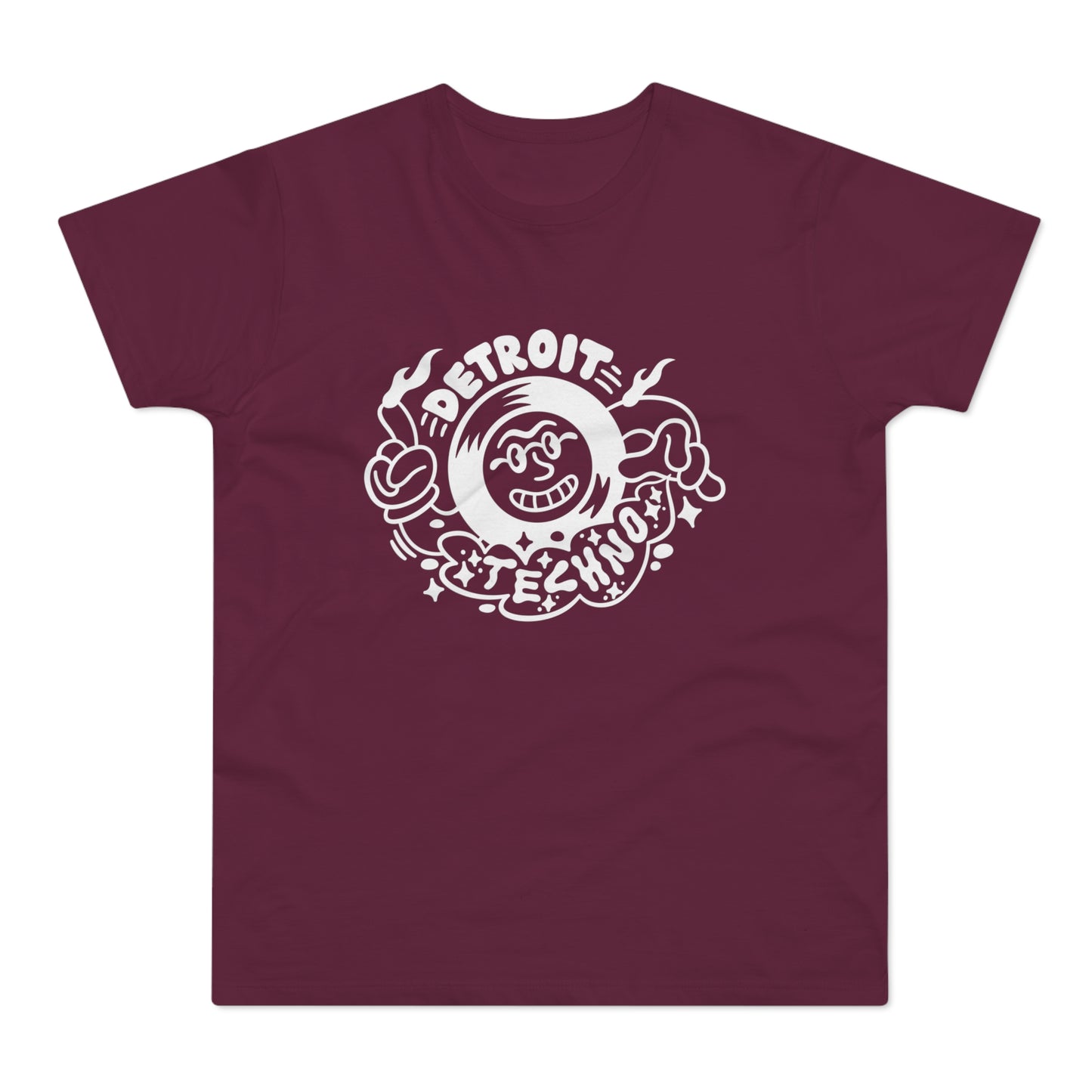 Detroit Techno 2 T Shirt (Standaard Gewicht)