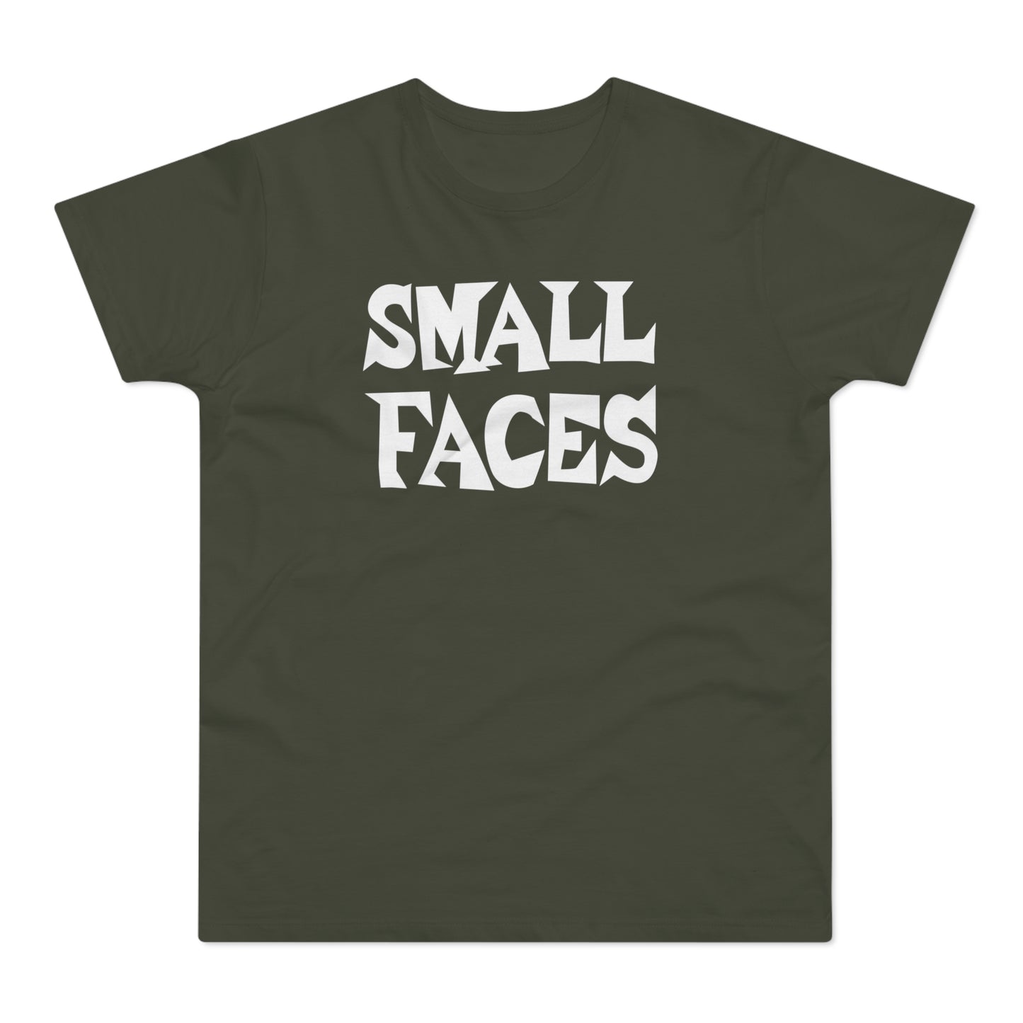 Small Faces T Shirt (Standaard Gewicht)