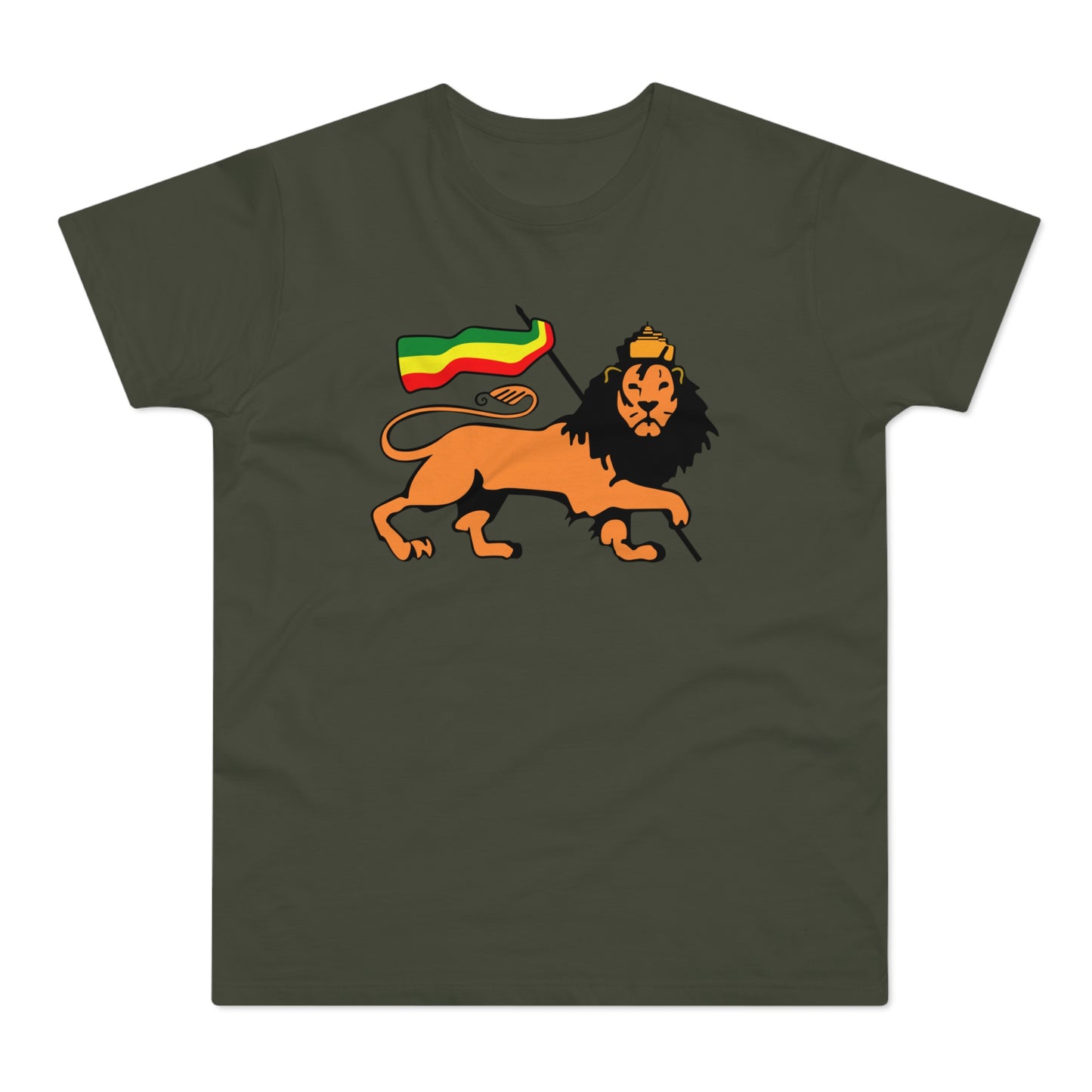 Lion Of Judah T Shirt (Standaard Gewicht)
