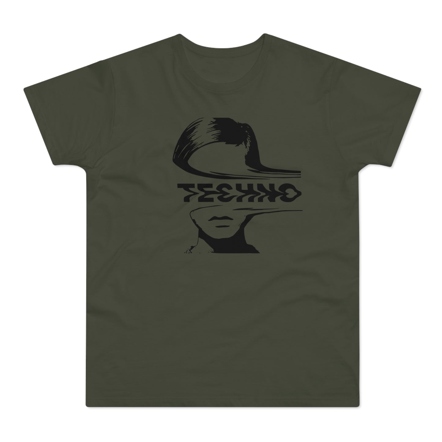 Techno Girl T Shirt (Standaard Gewicht)