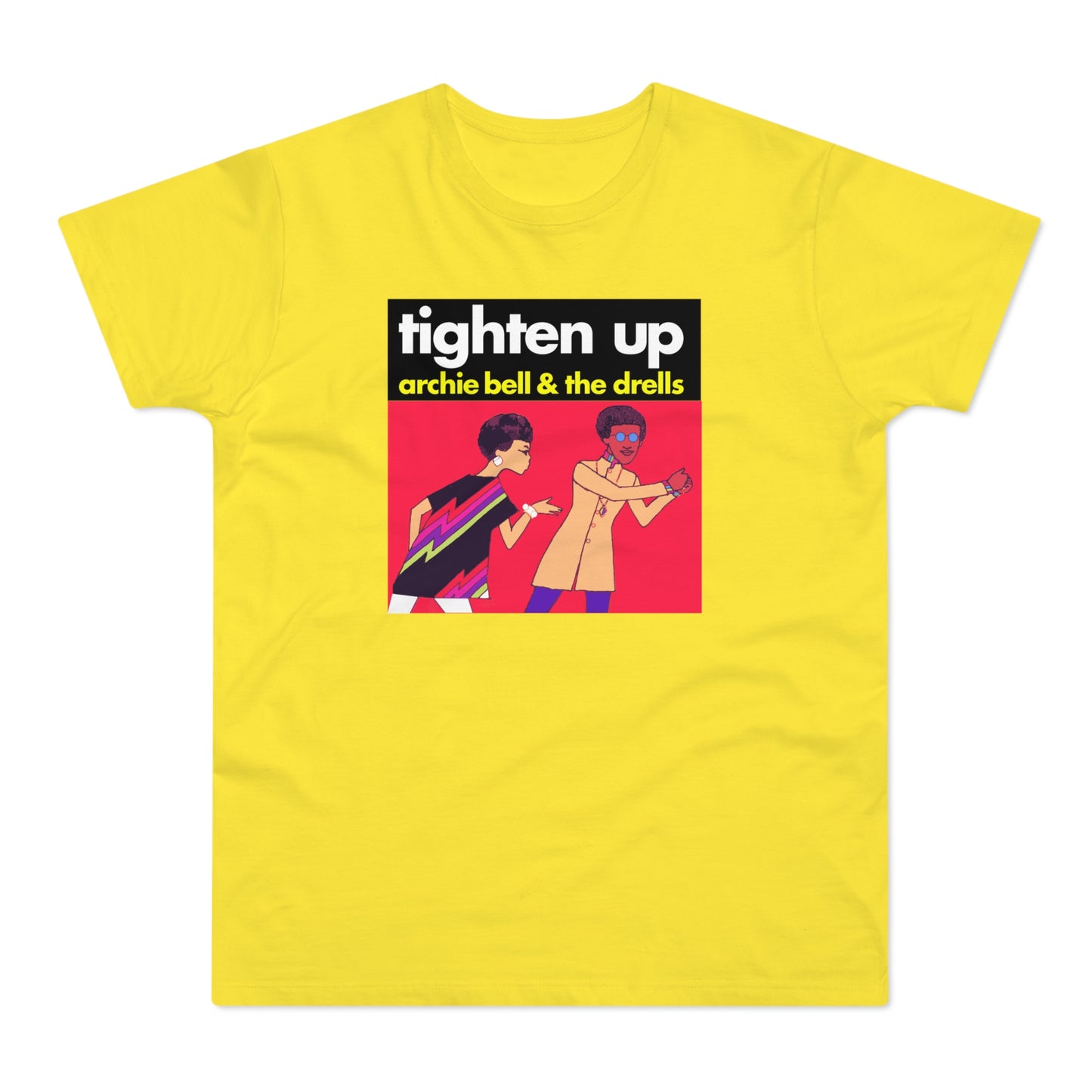 Tighten Up Archie Bell and The Drells T Shirt (Standaard Gewicht)