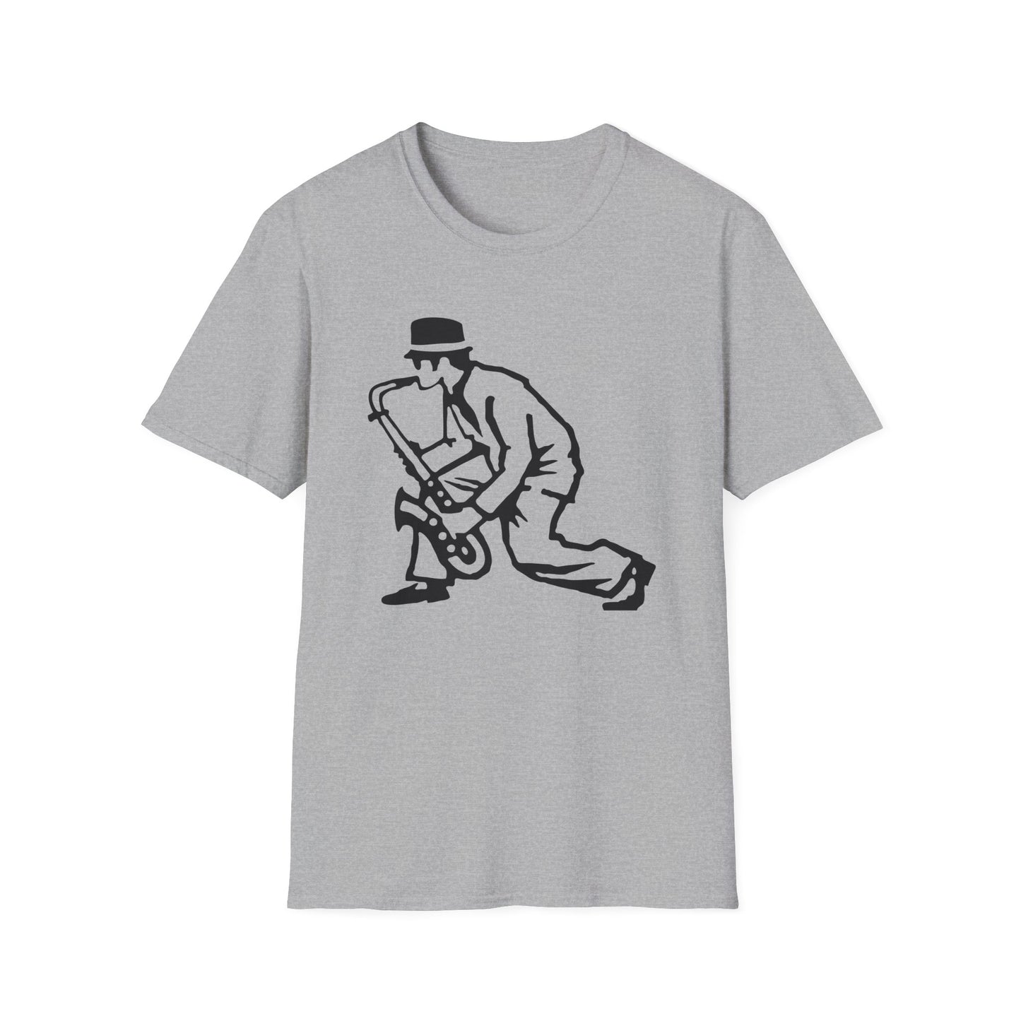 Sax Man T Shirt (S) - BLACK FRIDAY - NOG SLECHTS 1 STUK – 50% KORTING