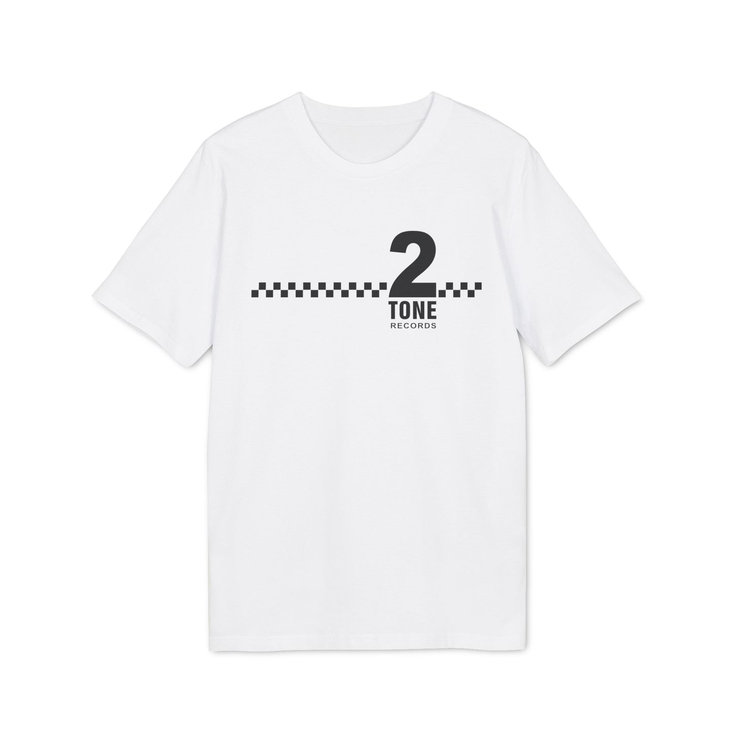 2 Tone Checks T Shirt (Premium Biologisch)