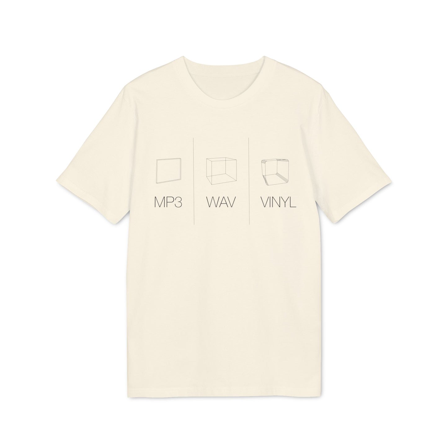 MP3 | WAV | VINYL T Shirt (Premium Biologisch)