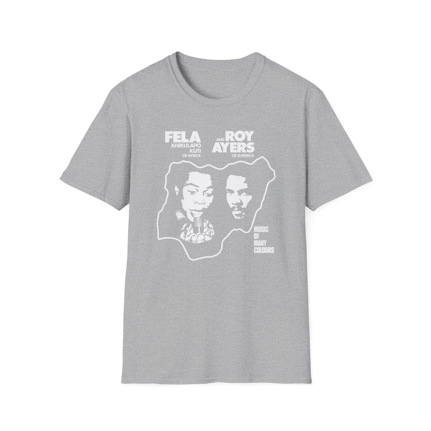 Fela Kuti Roy Ayers T Shirt – Lichtgewicht
