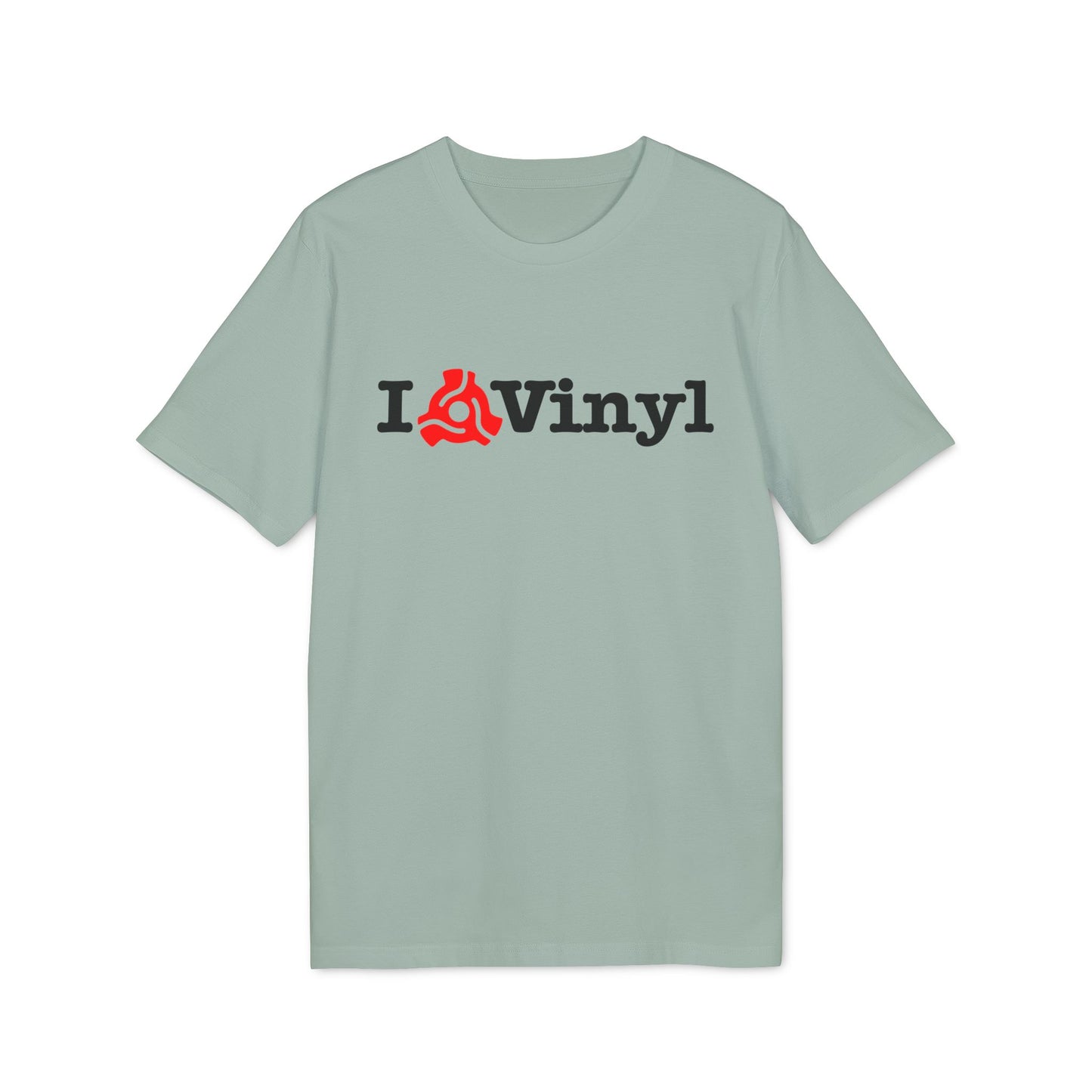I Love Vinyl T Shirt (Premium Biologisch)