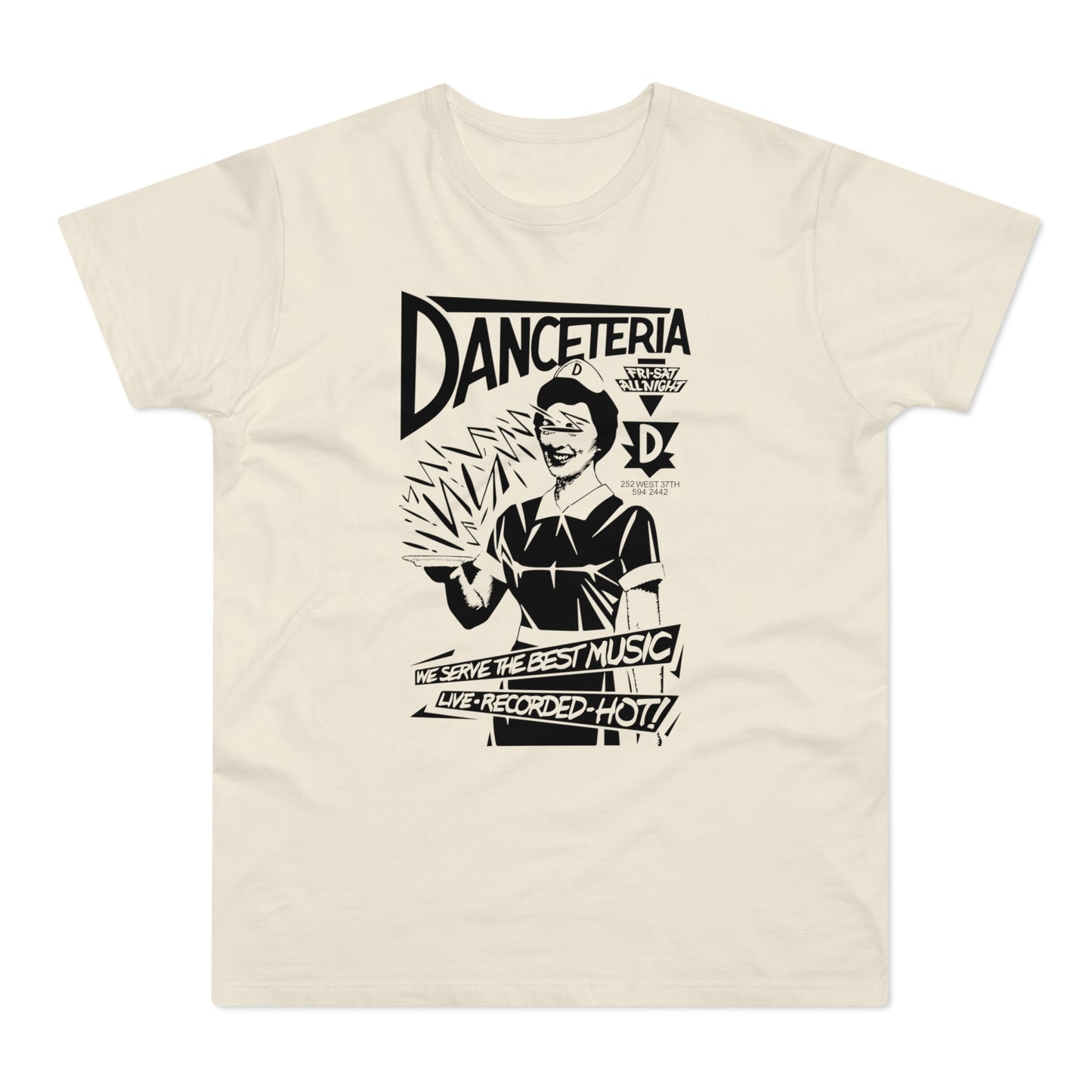 Danceteria NYC T Shirt (Standaard Gewicht)