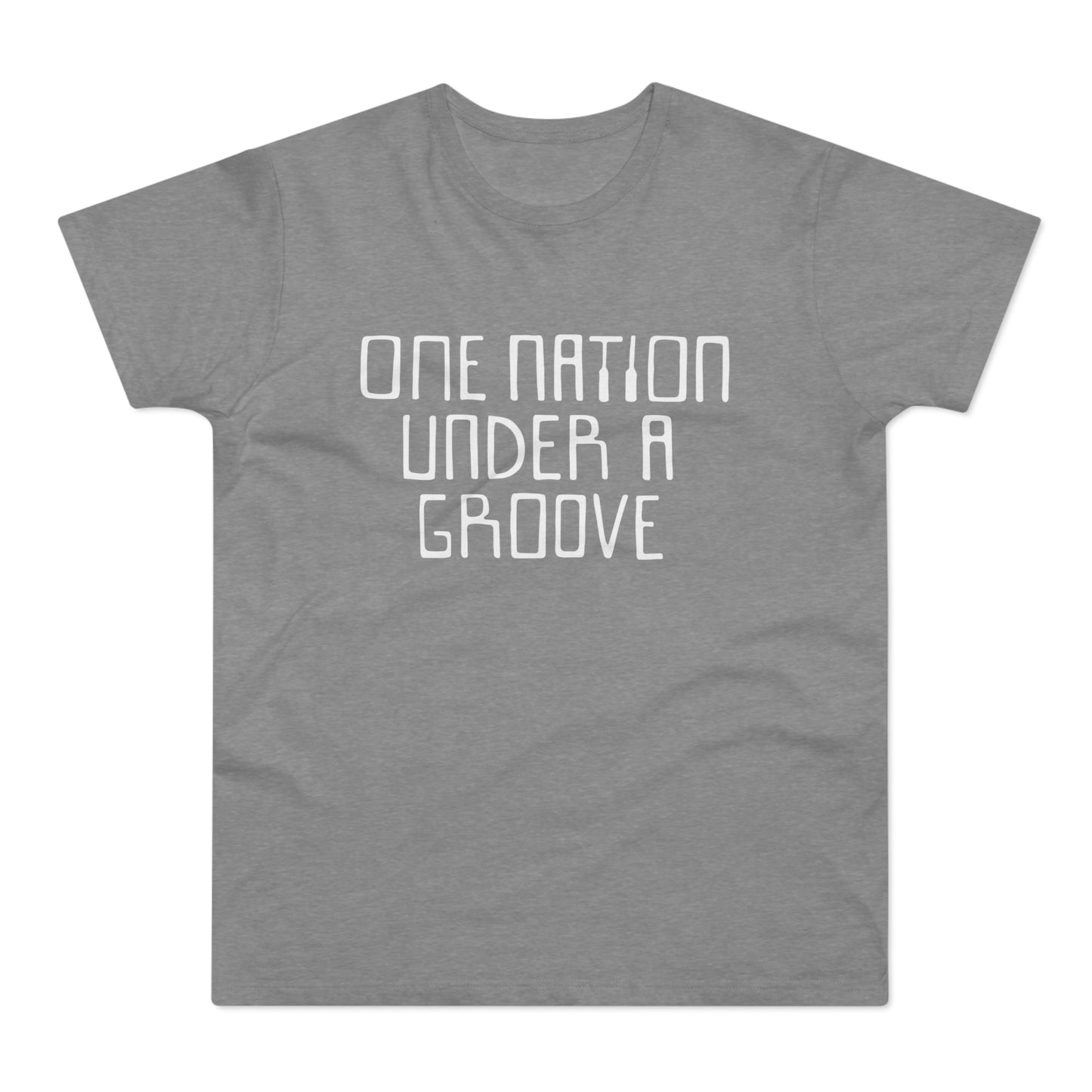 One Nation Under A Groove T Shirt (Standaard Gewicht)