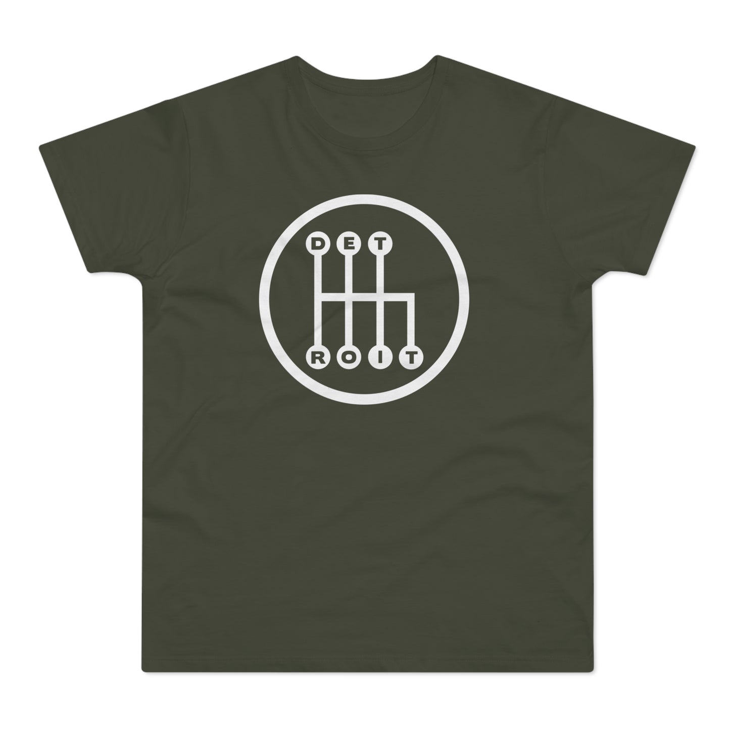 Detroit Gears T Shirt (Standaard Gewicht)