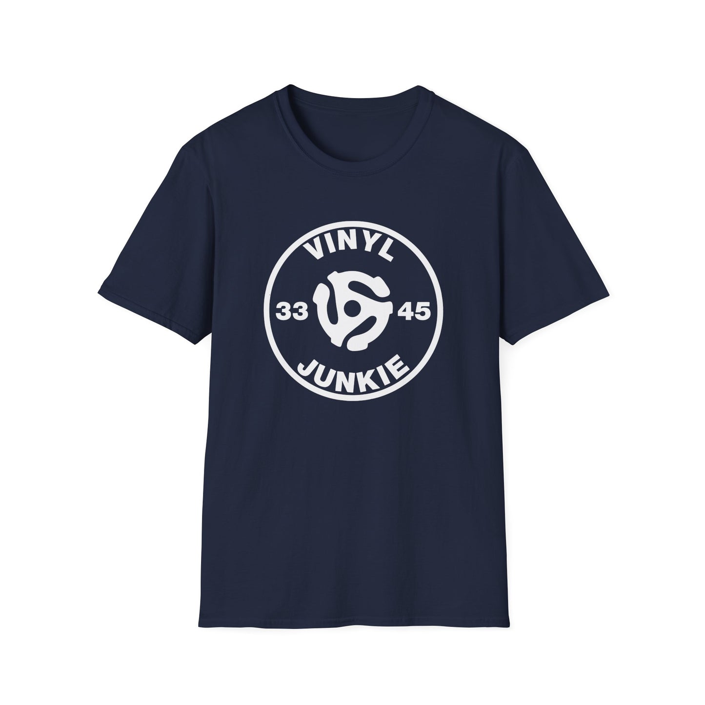 Vinyl Junkie 33 45 T Shirt – Lichtgewicht