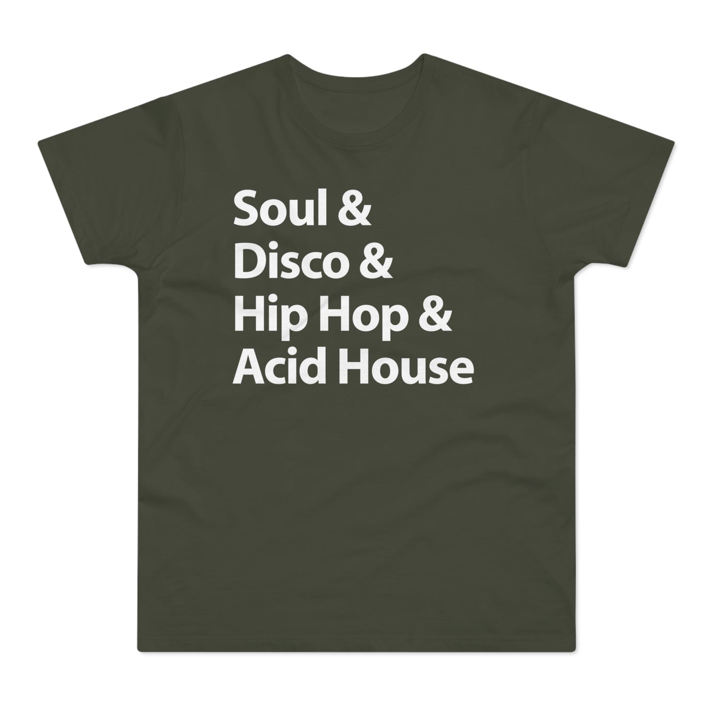 Soul Disco Hip Hop Acid House T Shirt (Standaard Gewicht)