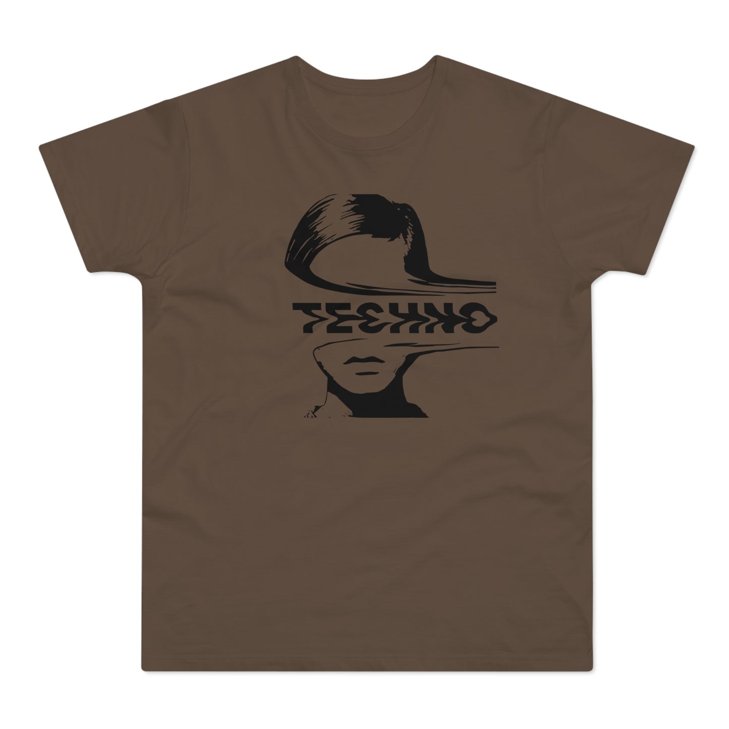 Techno Girl T Shirt (Standaard Gewicht)