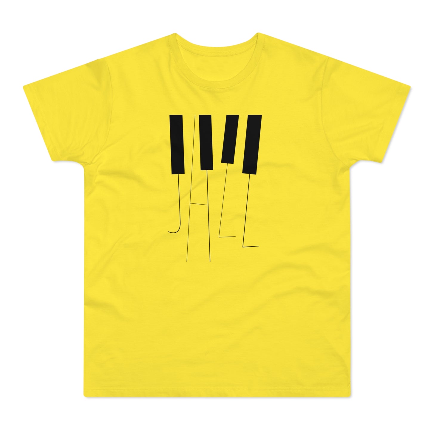 Jazz Keys T Shirt (Standaard Gewicht)