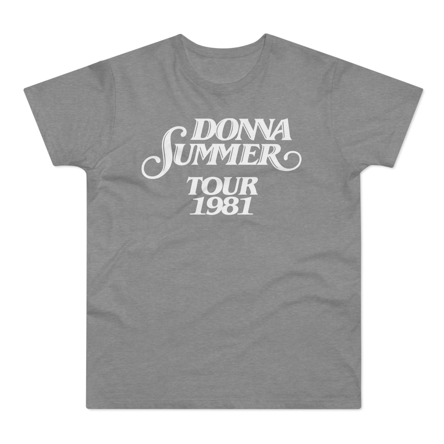 Donna Summer Tour 1981 T Shirt (Standaard Gewicht)