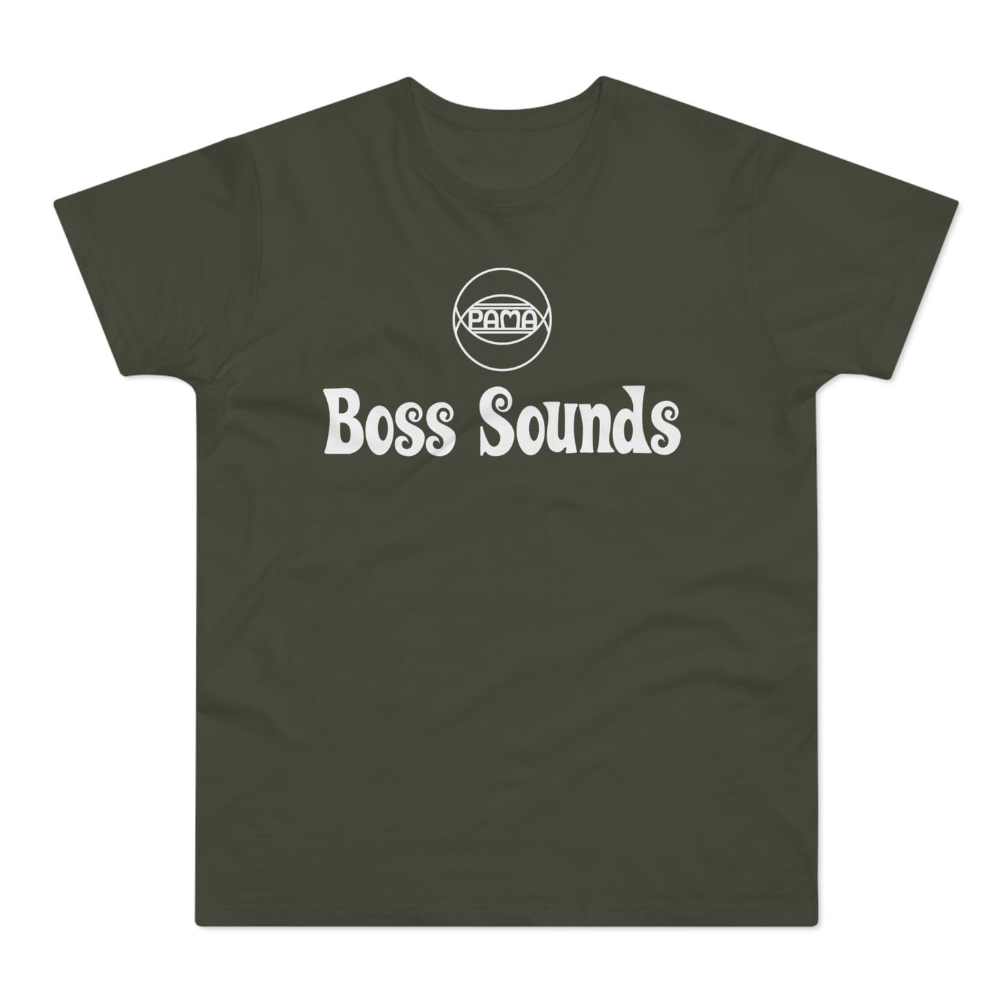 Pama Records Boss Sounds T Shirt (Standaard Gewicht)