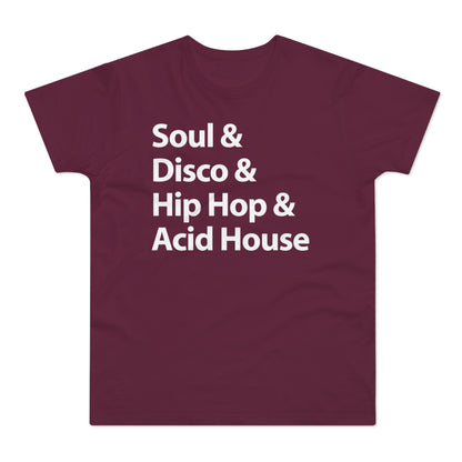 Soul Disco Hip Hop Acid House T Shirt (Standaard Gewicht)