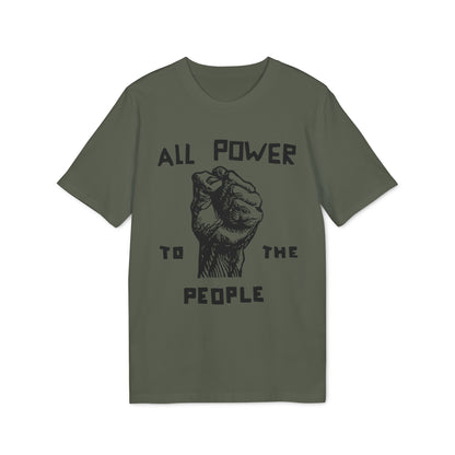 All Power To The People T Shirt (Premium Biologisch)