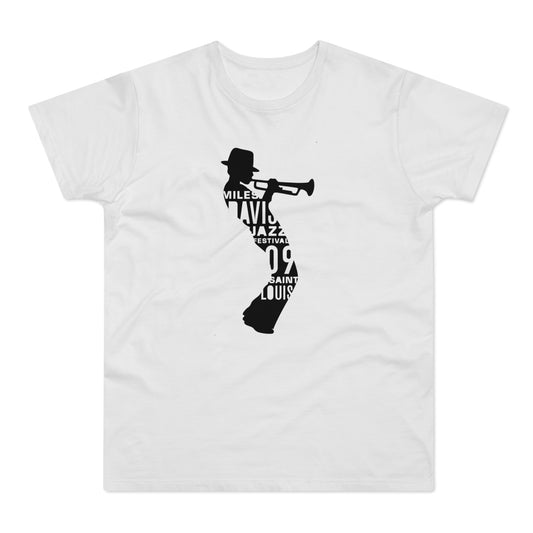 Miles Davis T Shirt (Standaard Gewicht) Design 2