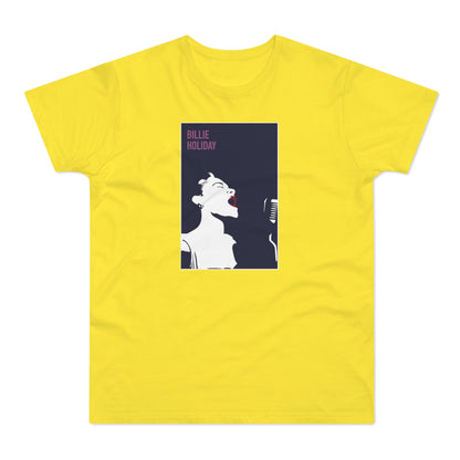 Billie Holiday T Shirt (Standaard Gewicht)