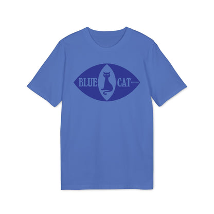 Blue Cat Records Eye T Shirt (Premium Biologisch)