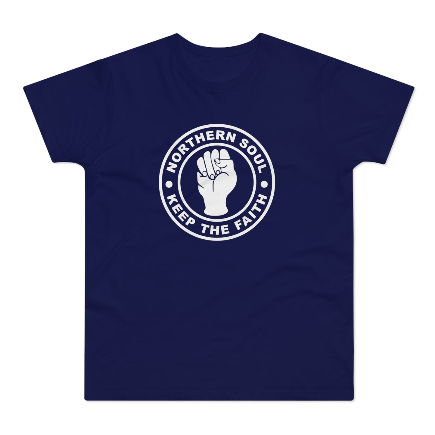 Northern Soul Keep The Faith T Shirt (Standaard Gewicht)