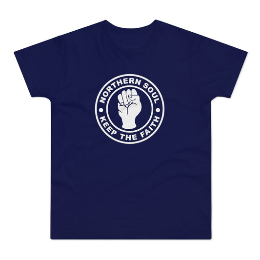 Northern Soul Keep The Faith T Shirt (Standaard Gewicht)