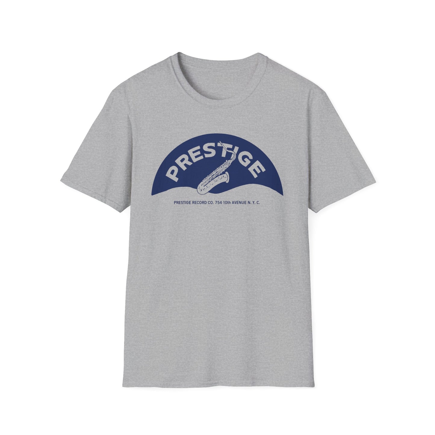 Prestige Records T Shirt – Lichtgewicht Saxophone Design