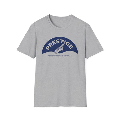 Prestige Records T Shirt – Lichtgewicht Saxophone Design