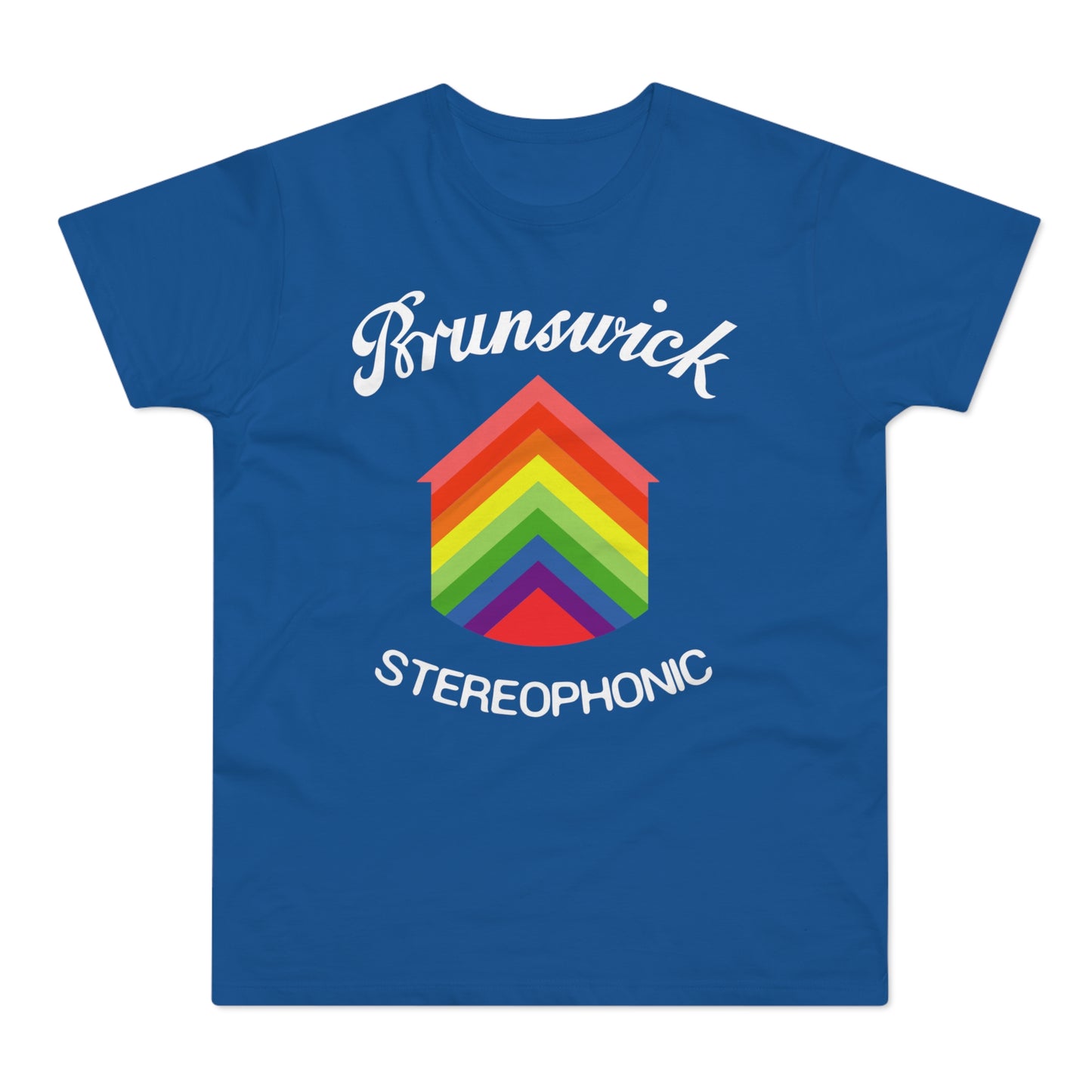 Brunswick Records Stereophonic T Shirt (Standaard Gewicht)