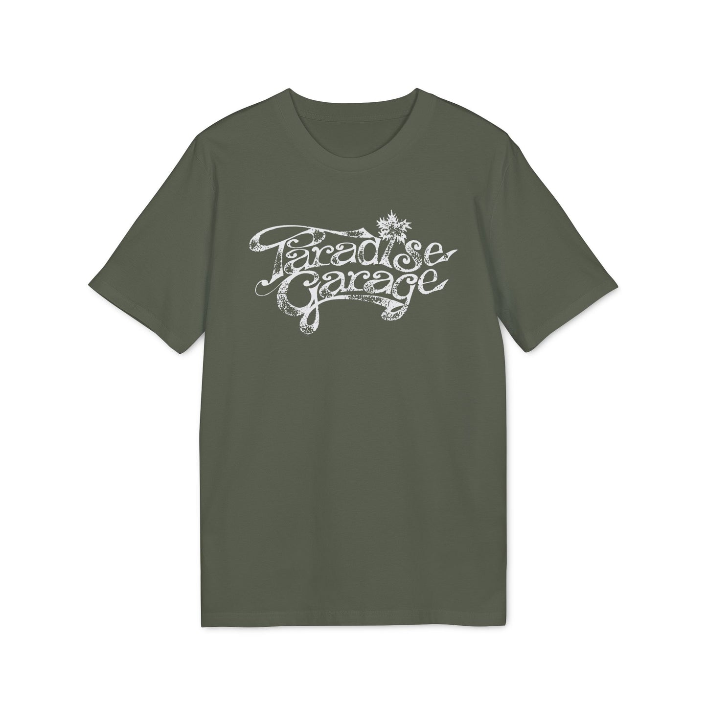 Paradise Garage T Shirt (Premium Biologisch) Imprimé Vieilli