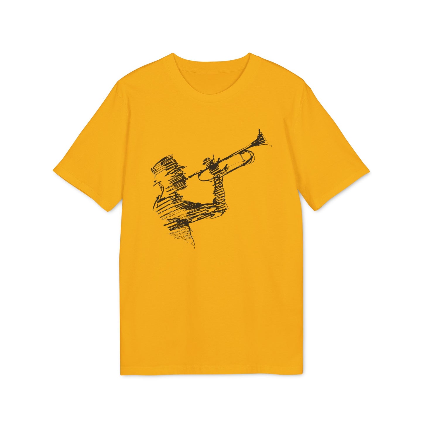 Trumpet Guy T Shirt (Premium Biologisch)