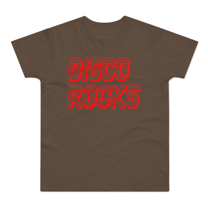 Disco Rocks T Shirt (Standaard Gewicht)