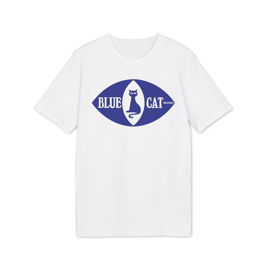 Blue Cat Records Eye T Shirt (Premium Biologisch)