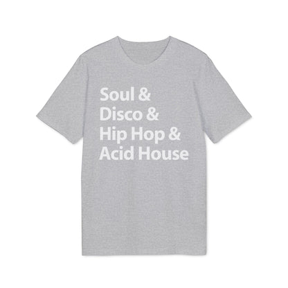 Soul Disco Hip Hop Acid House T Shirt (Premium Biologisch)