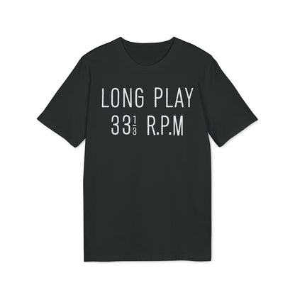 Long Play 33 1/3 RPM T Shirt (Premium Biologisch)