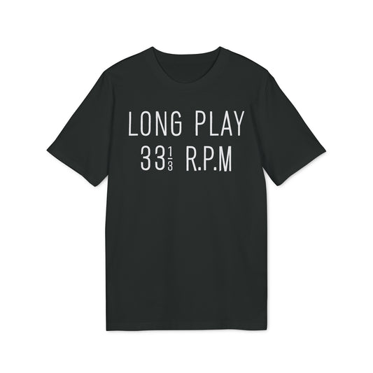 Long Play 33 1/3 RPM T Shirt (Premium Biologisch)