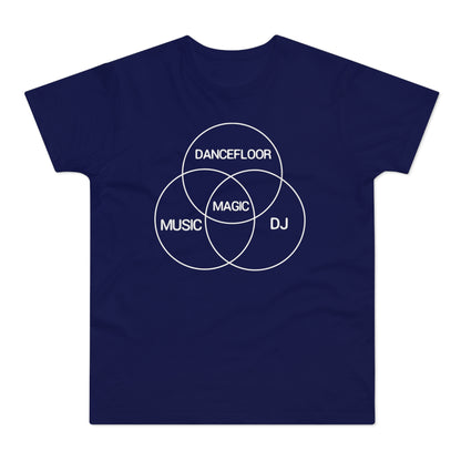 Magic Venn Diagram T Shirt (Standaard Gewicht)