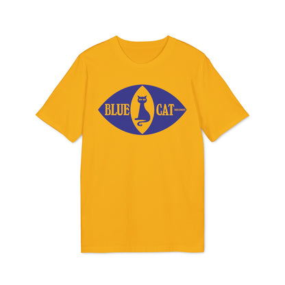 Blue Cat Records Eye T Shirt (Premium Biologisch)
