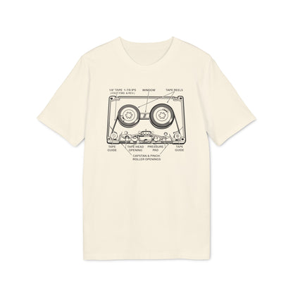 How It Works: Cassette Tape T Shirt (Premium Biologisch)