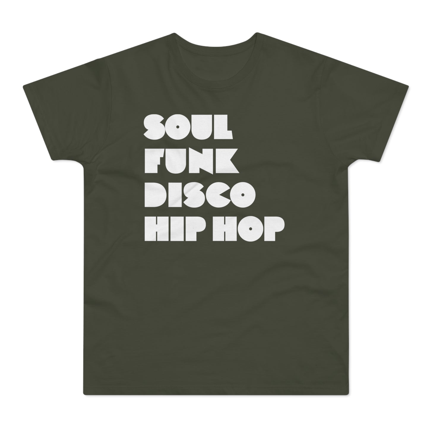 Soul Funk Disco Hip Hop T Shirt (Standaard Gewicht)