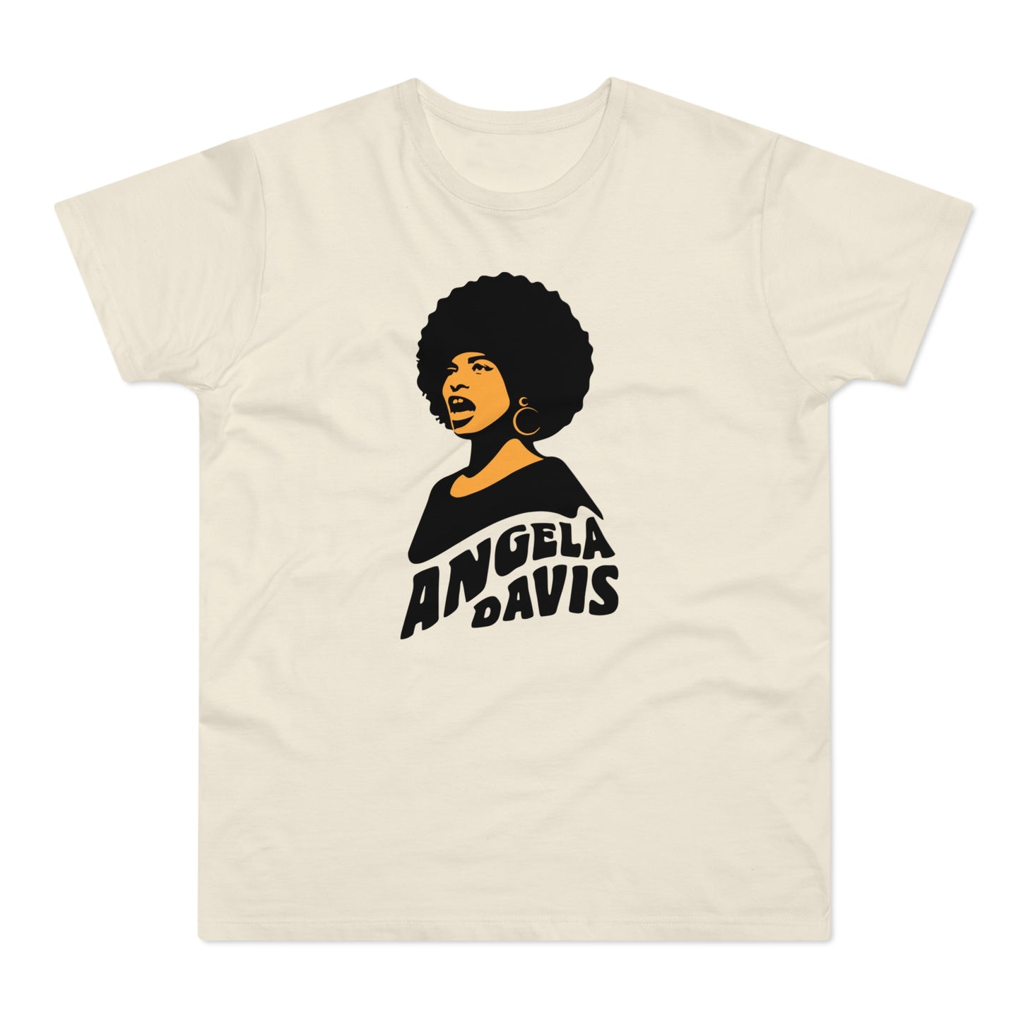 Angela Davis T Shirt (Standaard Gewicht)