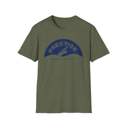 Prestige Records T Shirt – Lichtgewicht Saxophone Design