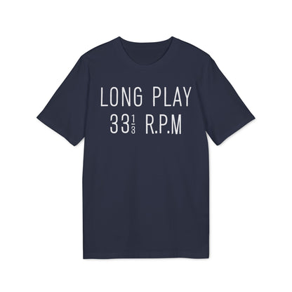 Long Play 33 1/3 RPM T Shirt (Premium Biologisch)